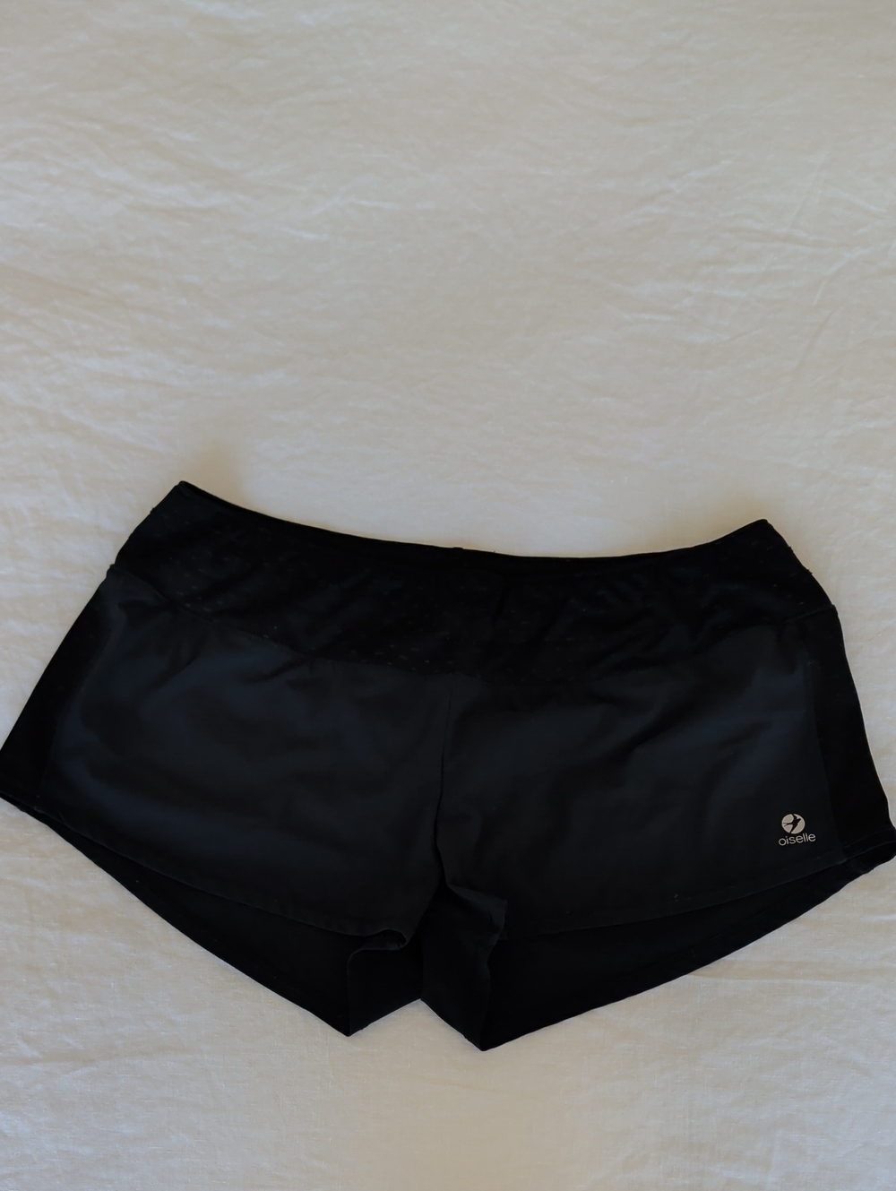 2 Pairs Oiselle Mac Roga Black Running Shorts Size 8